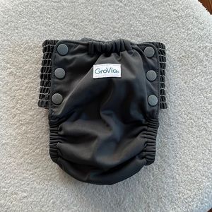 Gray Cloth Diaper